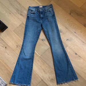 MOTHER Weekender Fray Jeans, 24